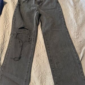 RSQ Distressed Gray Women's Jeans